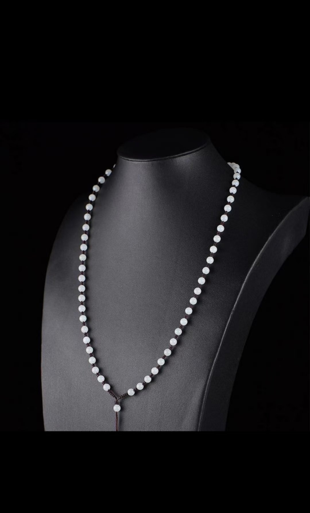 天然新疆金丝玉珠链卡6时尚百搭款