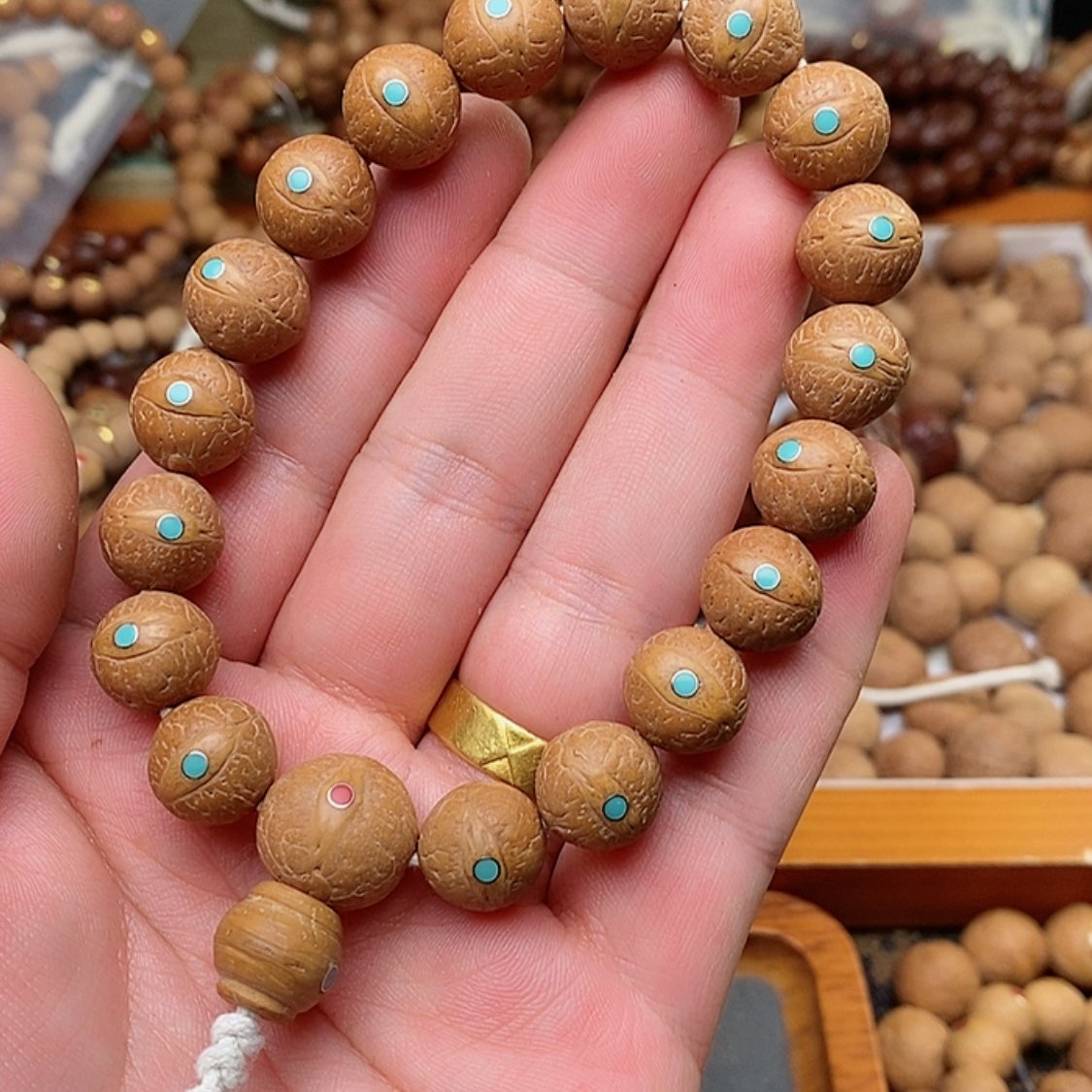 【闪购商品】凤眼菩提手串尺寸12.5