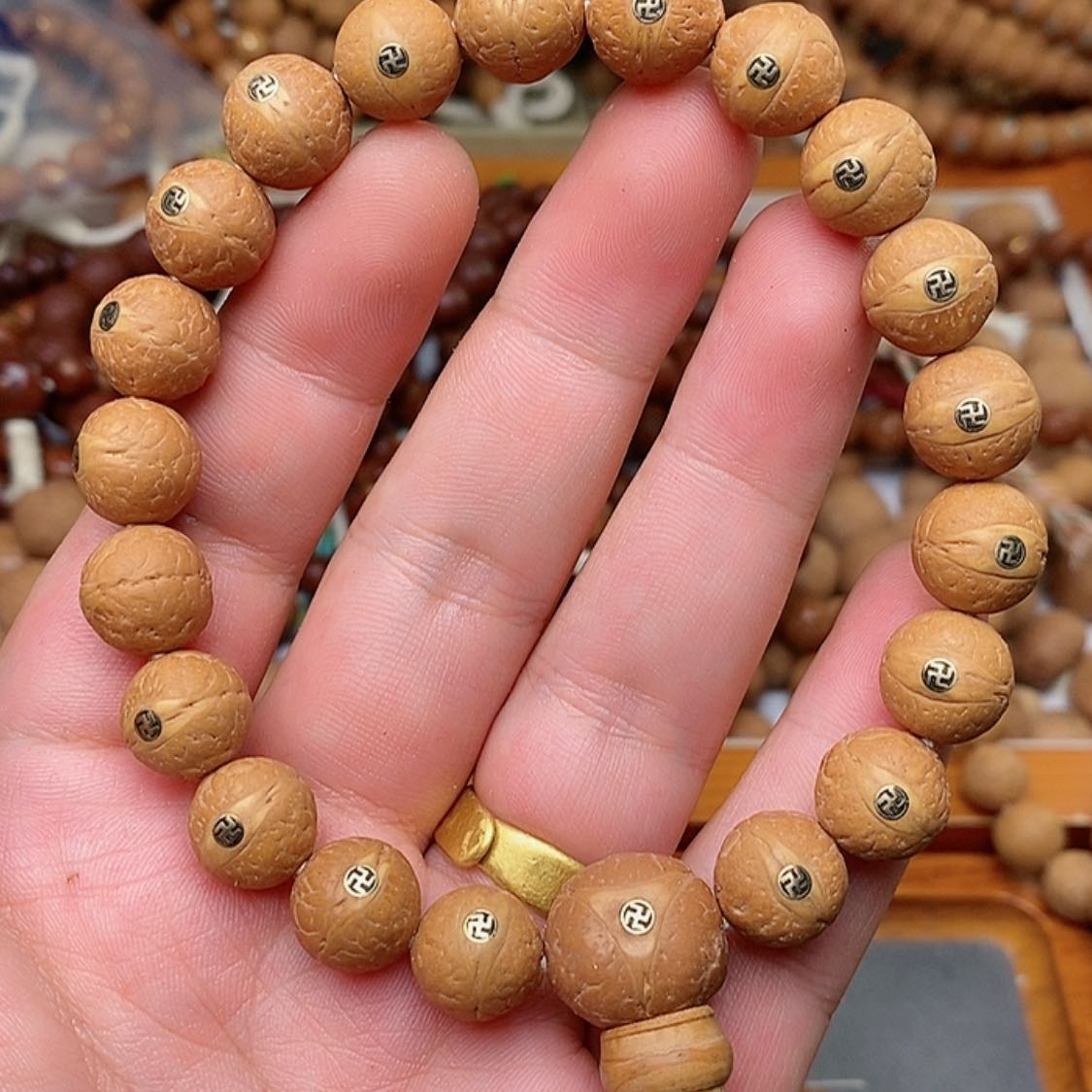【闪购商品】凤眼菩提手串尺寸小12
