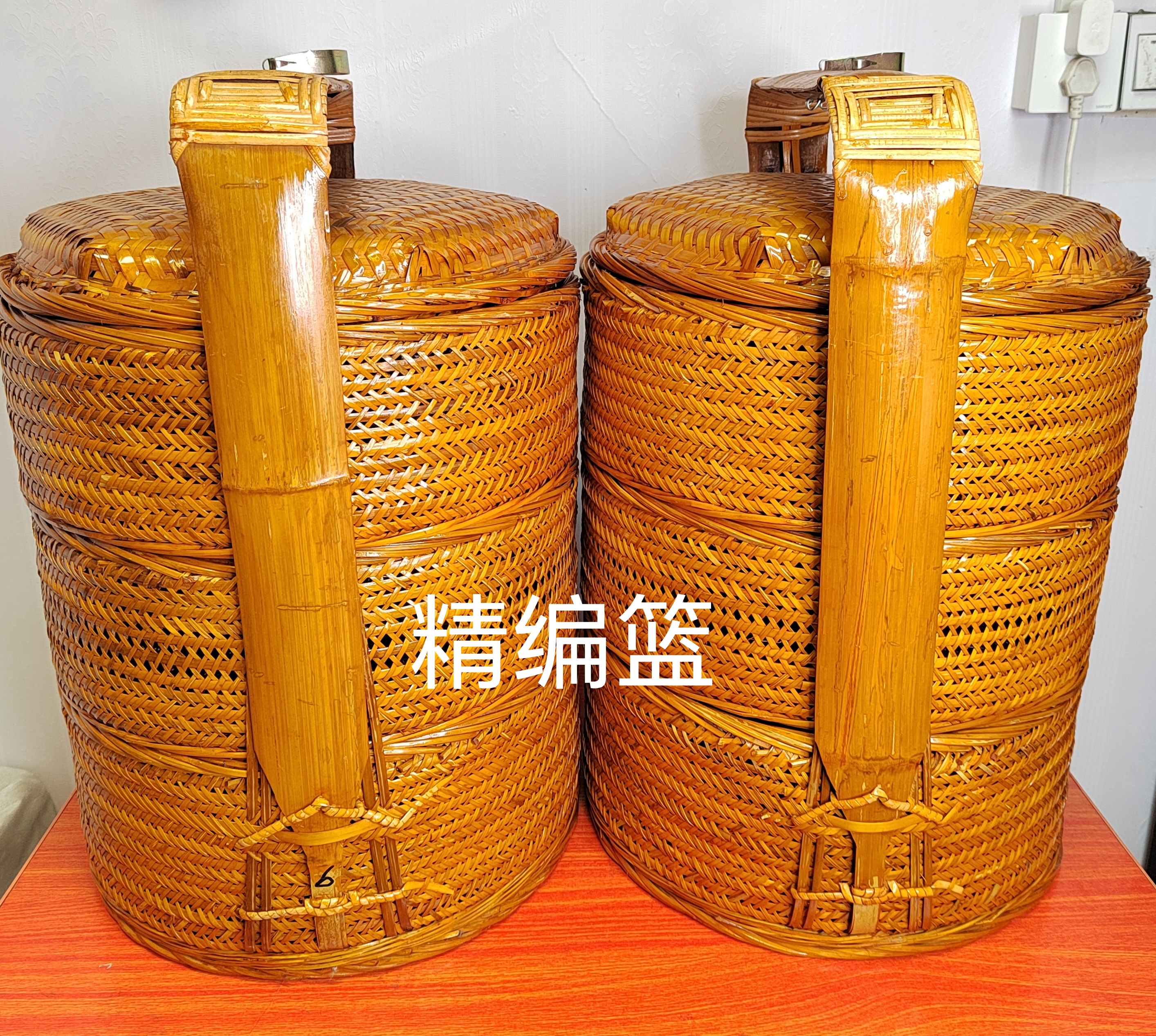 结婚盘担拜拜篮子神篮掉篮盛篮