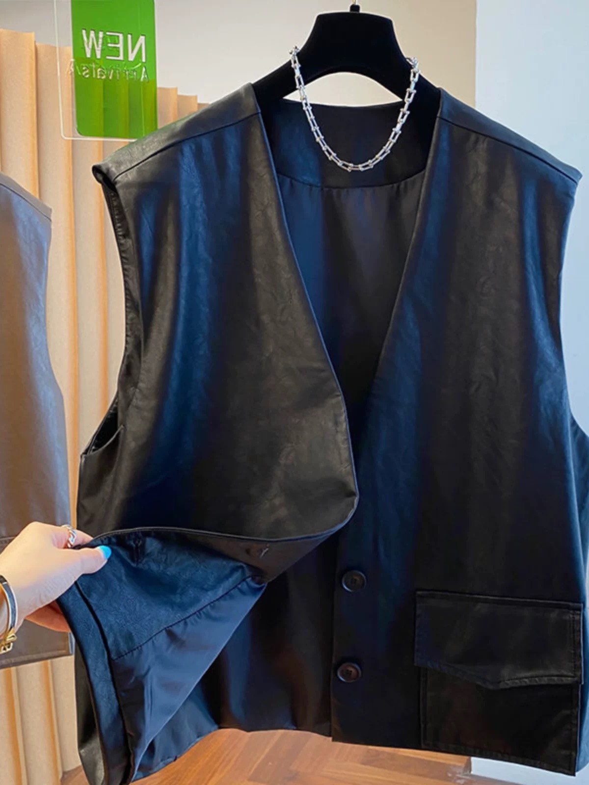 孤品尾货库存微瑕疵男士皮衣-听主播口令下单