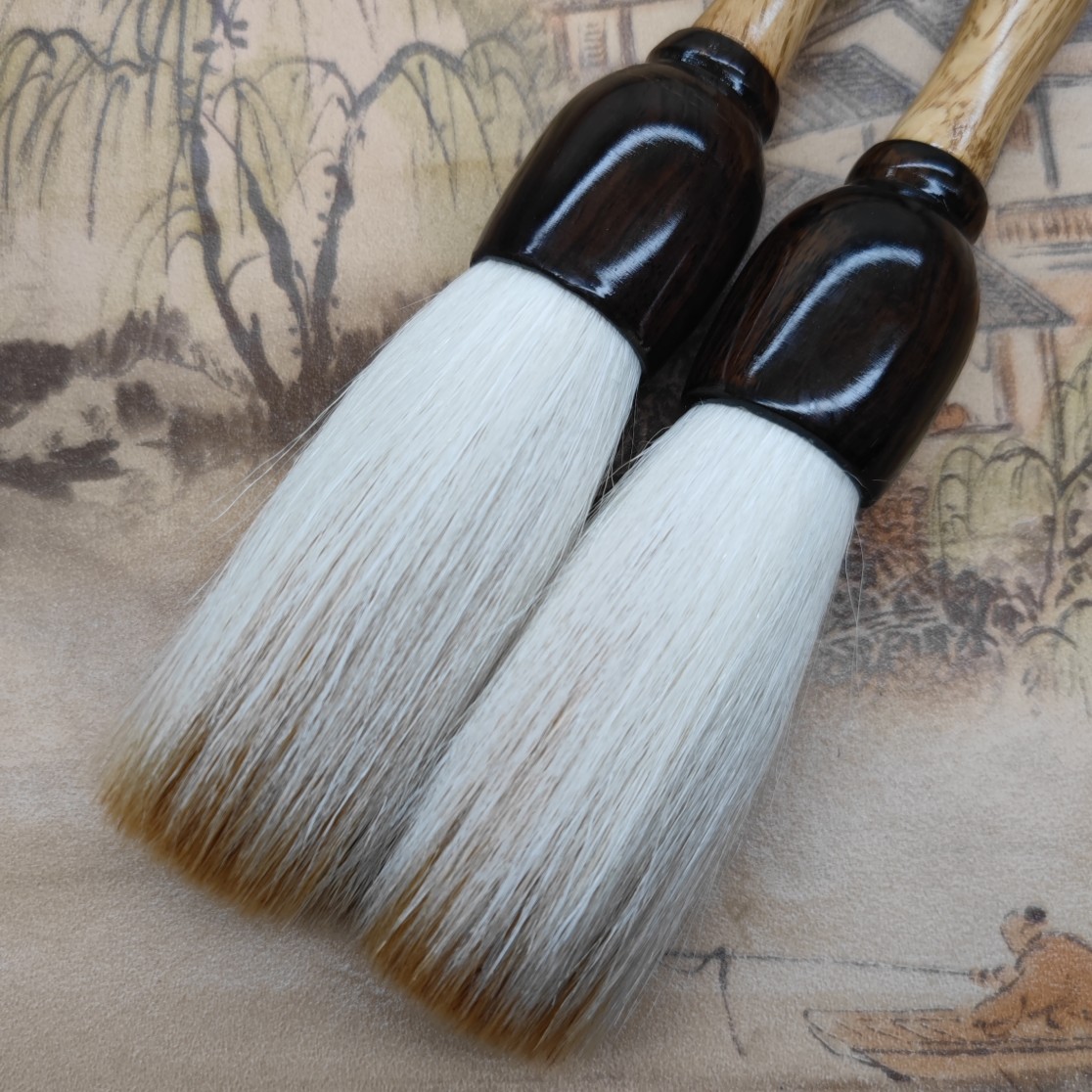 斗笔口径2.5出峰8.5  六尺对开  福字 春联抓笔