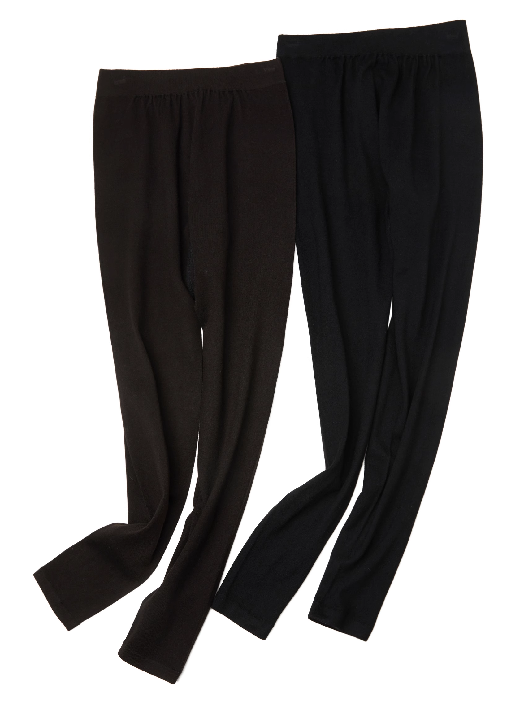 Phoebe/菲比 【微胖福音】宽松版精纺羊绒无缝一体无束缚舒适打底裤