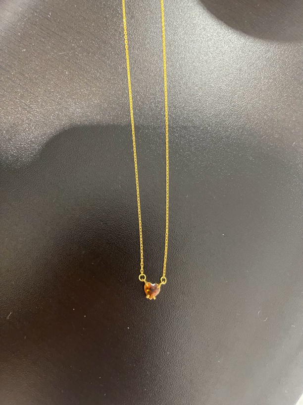 足金999天然彩色碧玺套链多样性发货一件