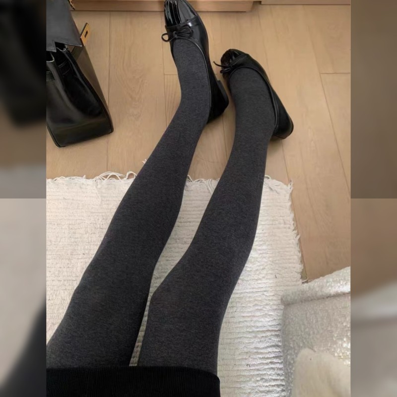 连脚连体裤袜秋冬打底裤时尚显瘦加绒加厚不掉裆女裤袜099