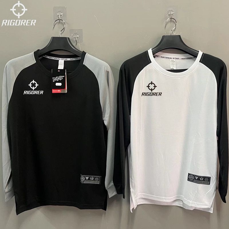 秋季篮球长袖美式投篮服速干运动球衣T恤篮球长袖训练服