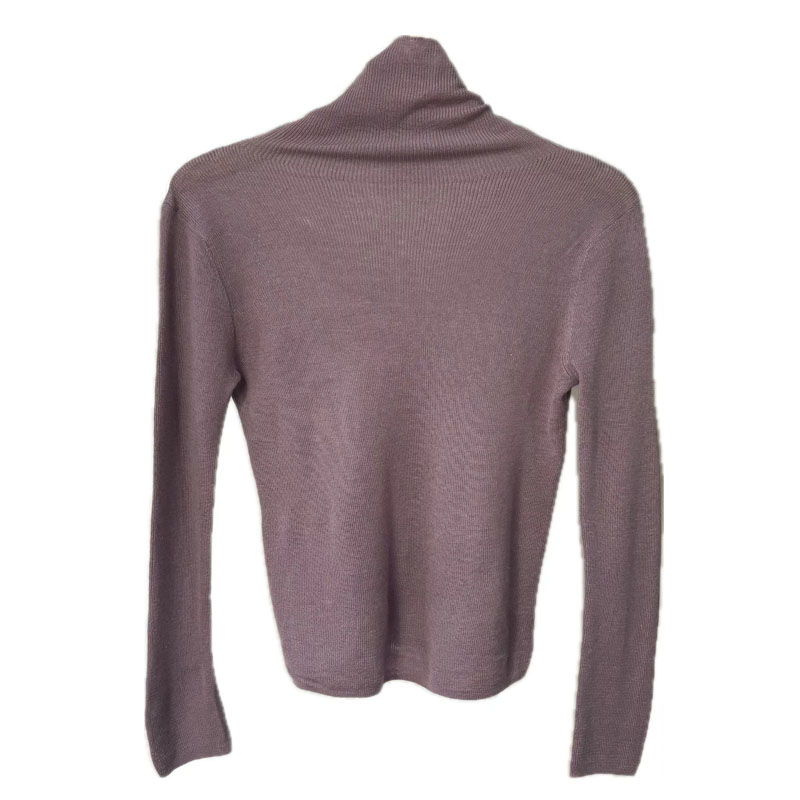 秋冬法式高领针织衫弹力内搭打底毛衣冬季LM094