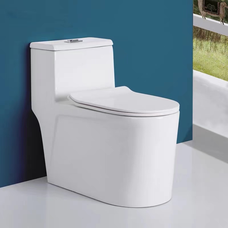 ZHONGPINWANG/中品王清洁轻奢马桶加长防溅冲水排污陶瓷坐便器