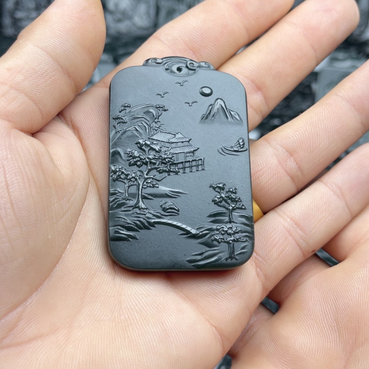 【闪购商品】和田玉颈饰未镶嵌强*。