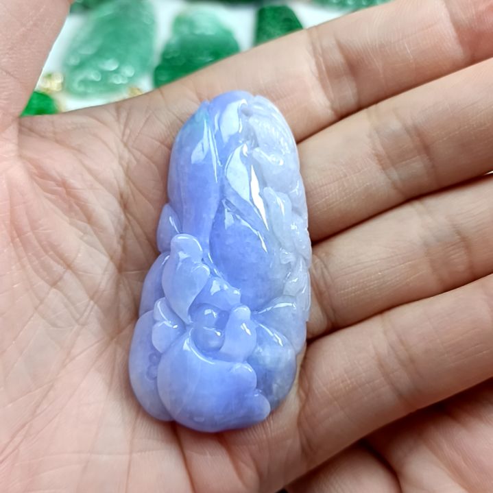 翡翠颈饰未镶嵌翡翠成品