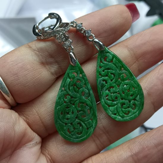 【闪购商品】翡翠颈饰银S925镶嵌