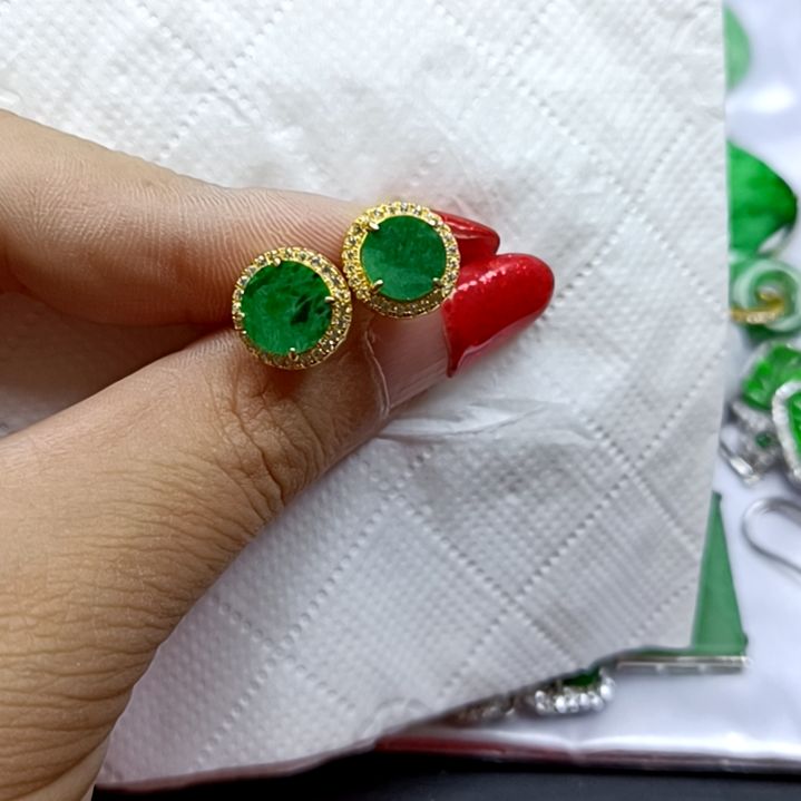 【闪购商品】翡翠颈饰银S925镶嵌