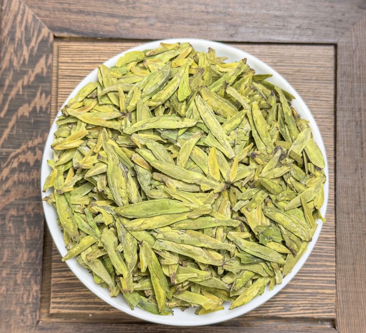 （陈哥茶叶）2024年新茶绿茶明前豆香耐泡群体种土种大佛龙井茶叶