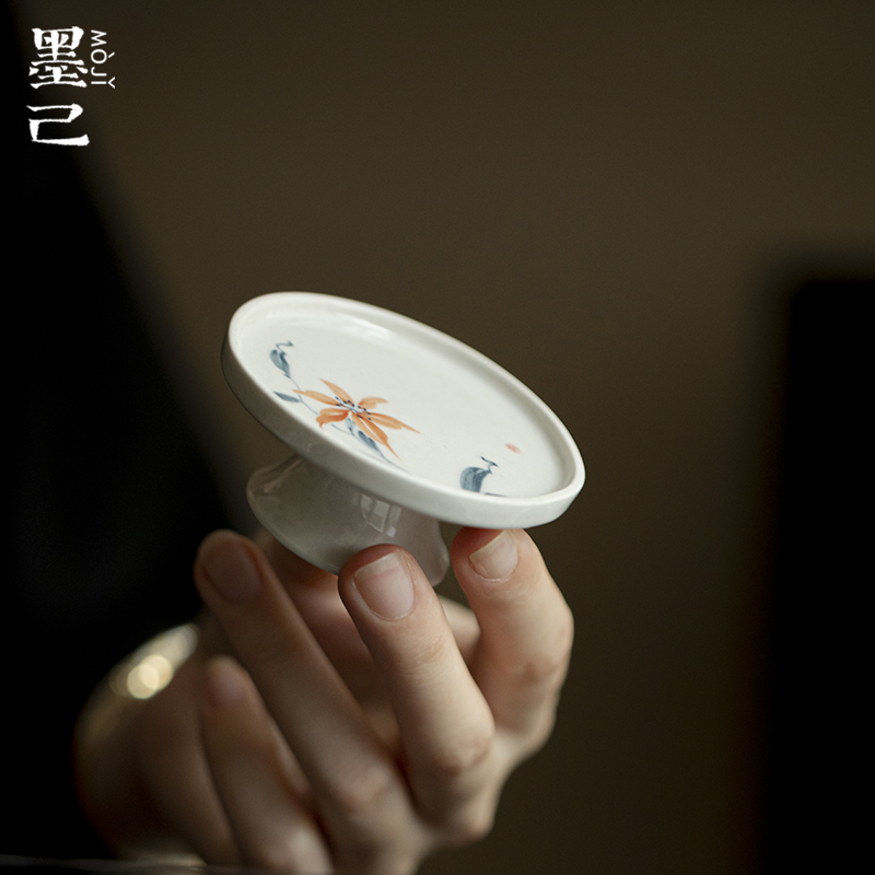 墨己草木灰-落神香妃-高足盖置