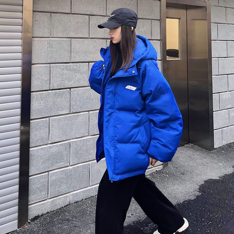 波司豋冬装棉衣棉服女冬天情侣加厚2022年新款爆款宽松bf面包服棉