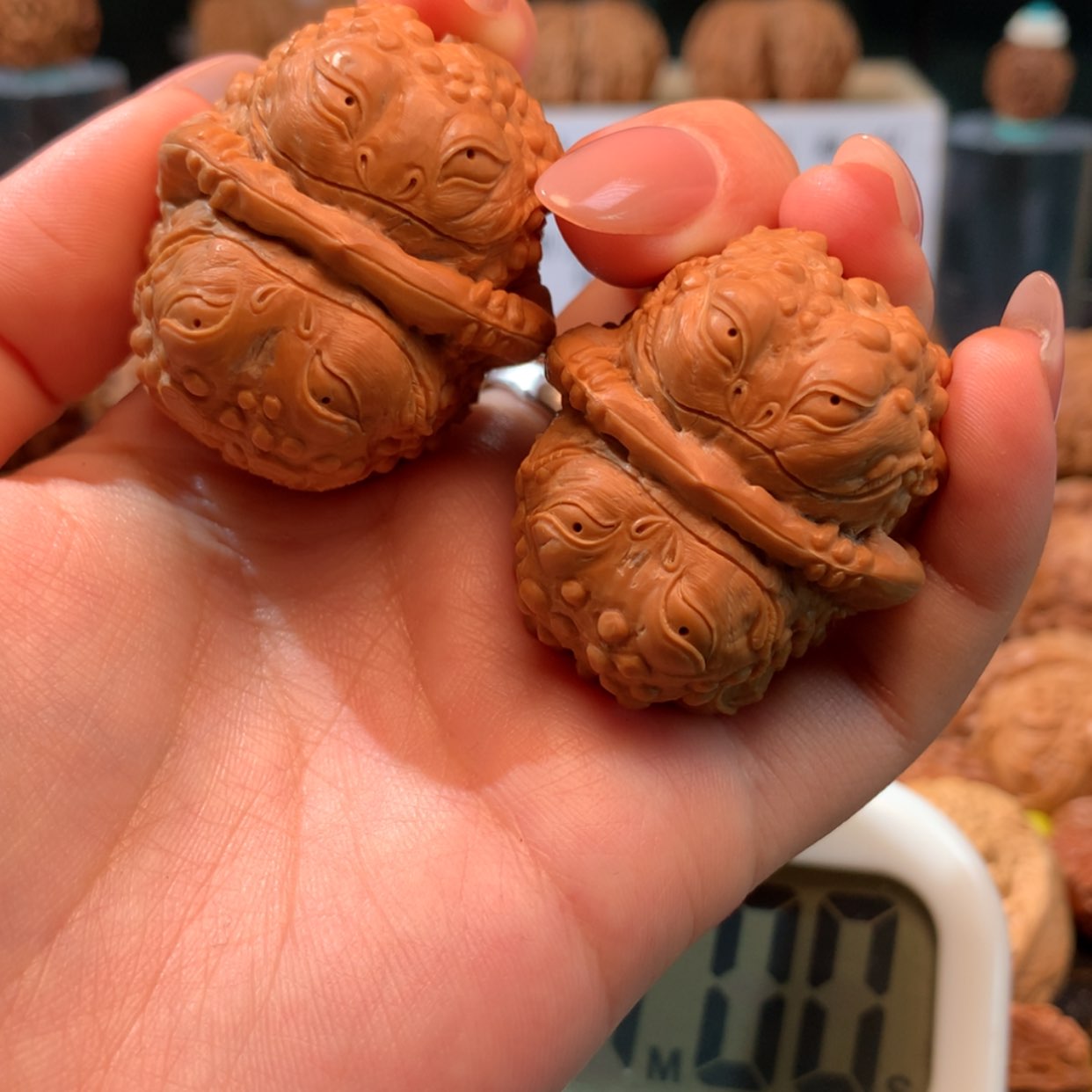 【闪购商品】文玩核桃把件风**龙1617