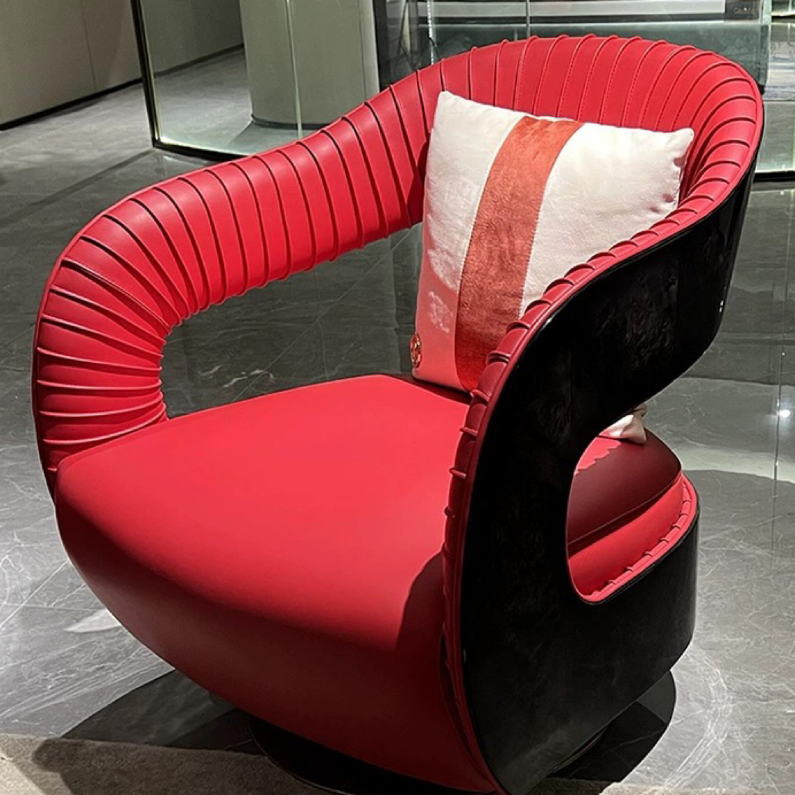 高端轻奢风格休闲椅家用