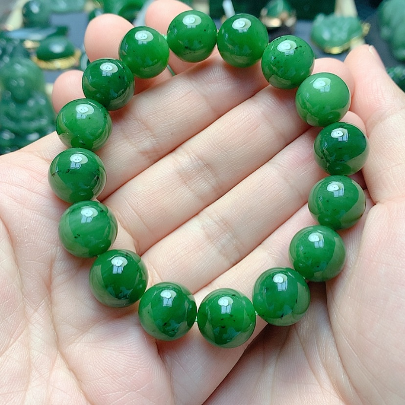 【闪购商品】和田玉（碧玉）手链未镶嵌