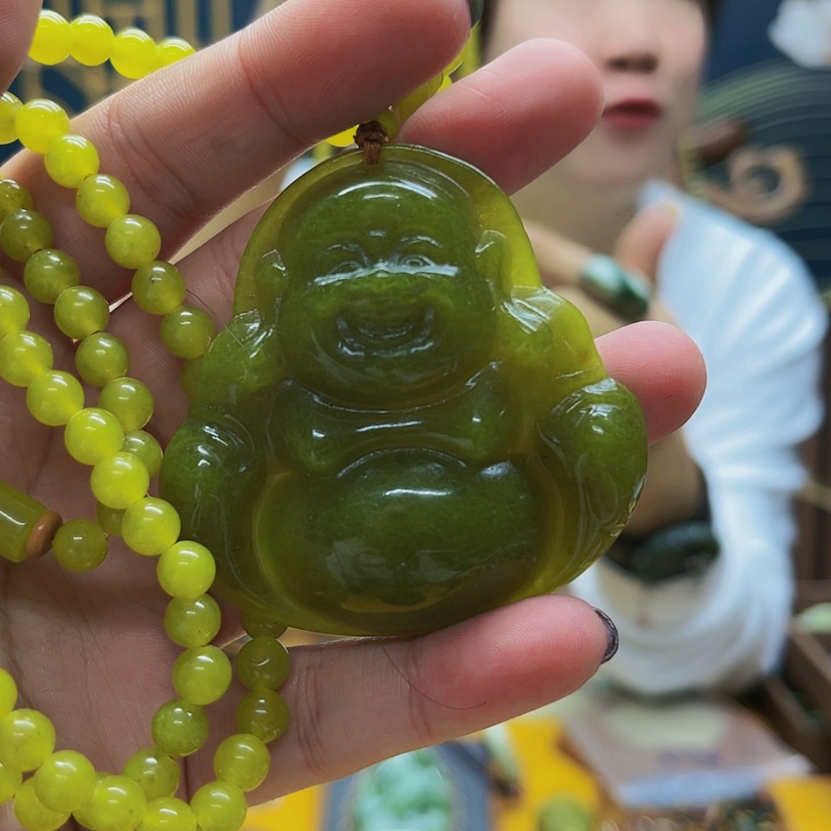 【闪购商品】岫玉挂件未镶嵌