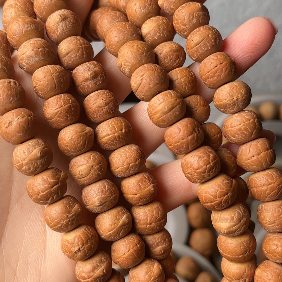 【闪购商品】白玉菩提吊坠小**富12