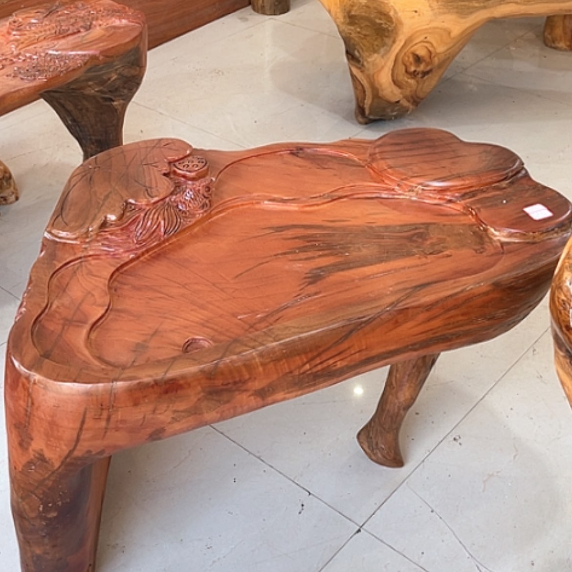 【闪购商品】非洲花梨桌根雕长**号