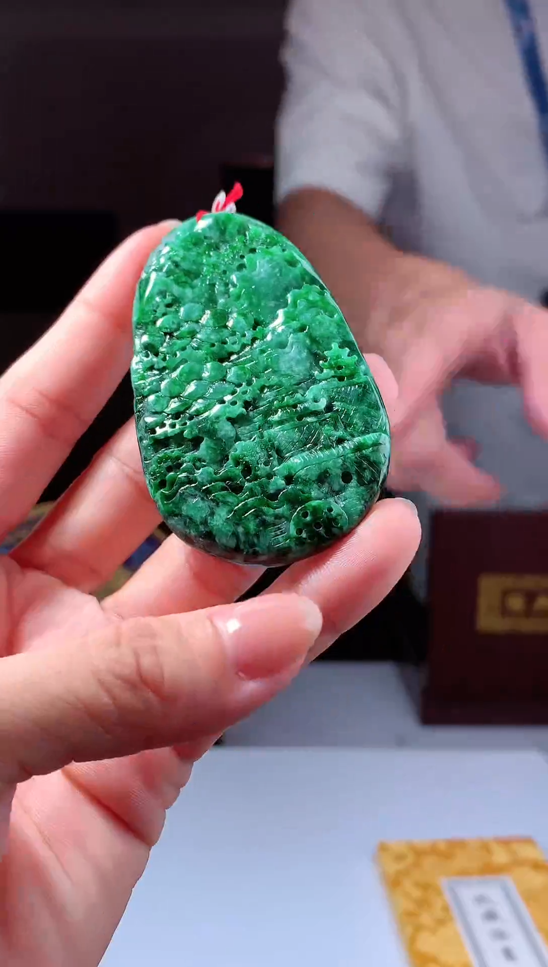 【闪购商品】翡翠挂件未镶嵌天然翡翠A货