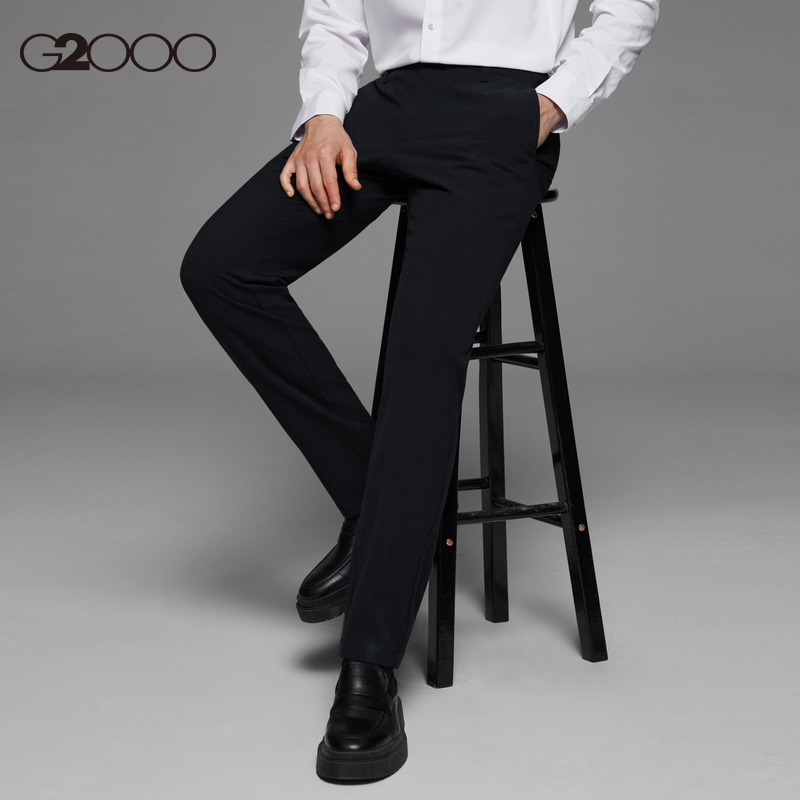 【易打理】G2000男装商场新款秋季舒适弹性休闲长裤36163085