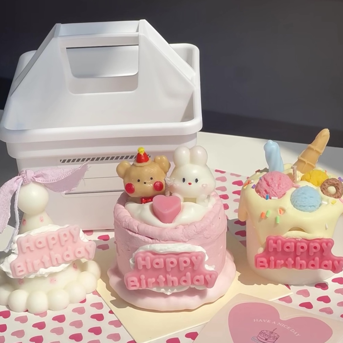 【主播拆】重工高奢成品香薰蜡烛diy蜡烛摆件