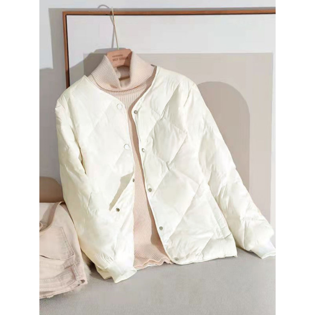 冬季断码高中生校服神器内胆初中生白鸭绒轻薄校服羽绒内胆女短宽