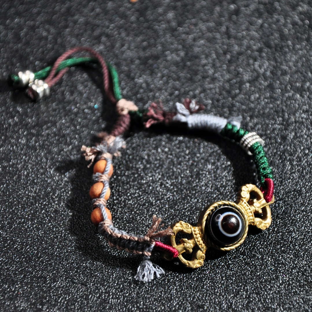 非金属布艺手链 【千万福】一眼板眼手绳/图腾多样性发其一A2700024
