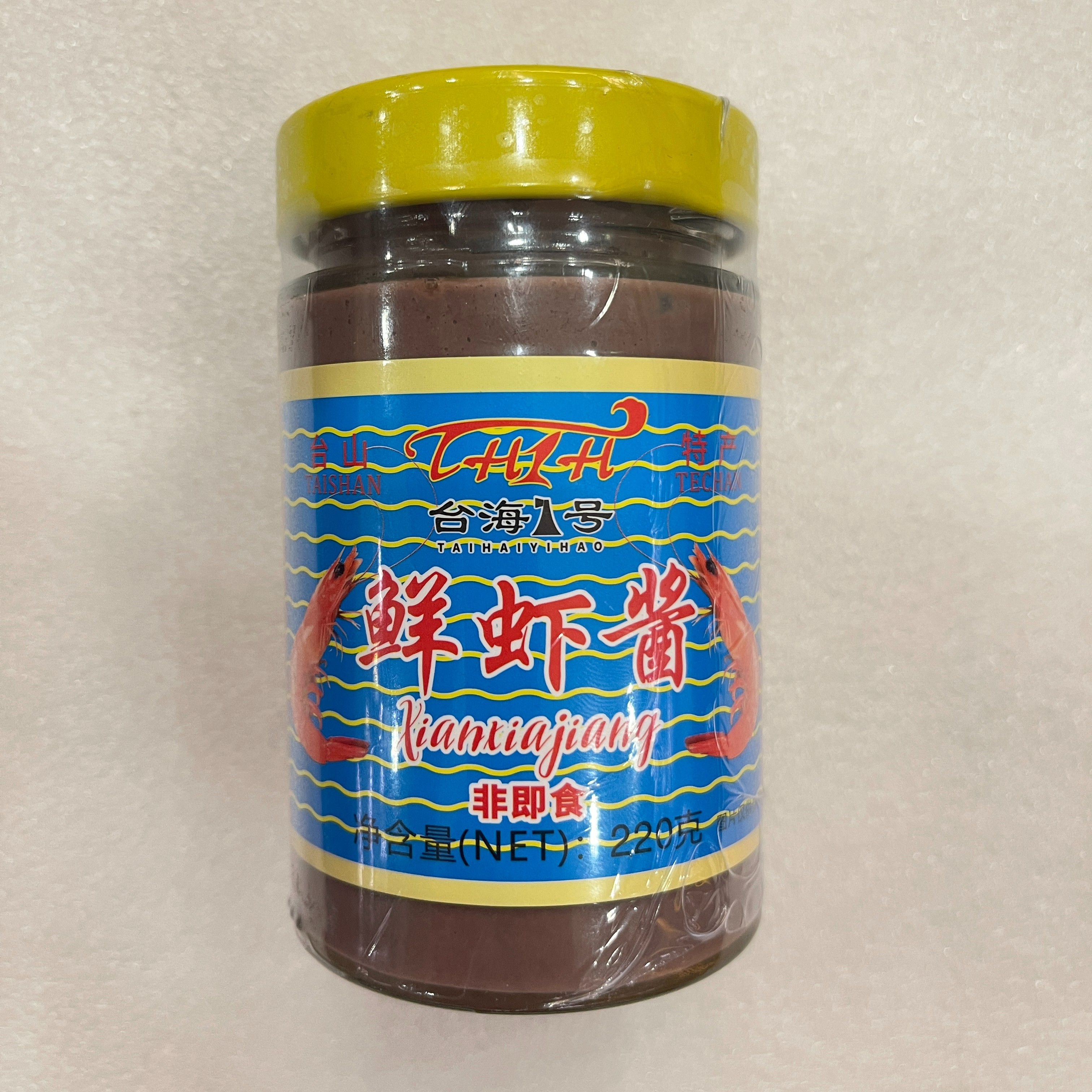 台山特产 鲜虾酱 海鲜调味酱 220克/支