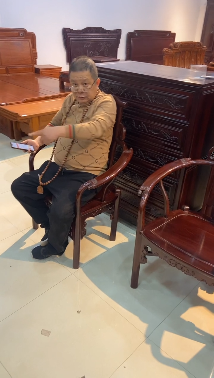 【闪购商品】红酸枝木类成套家具非洲酸枝