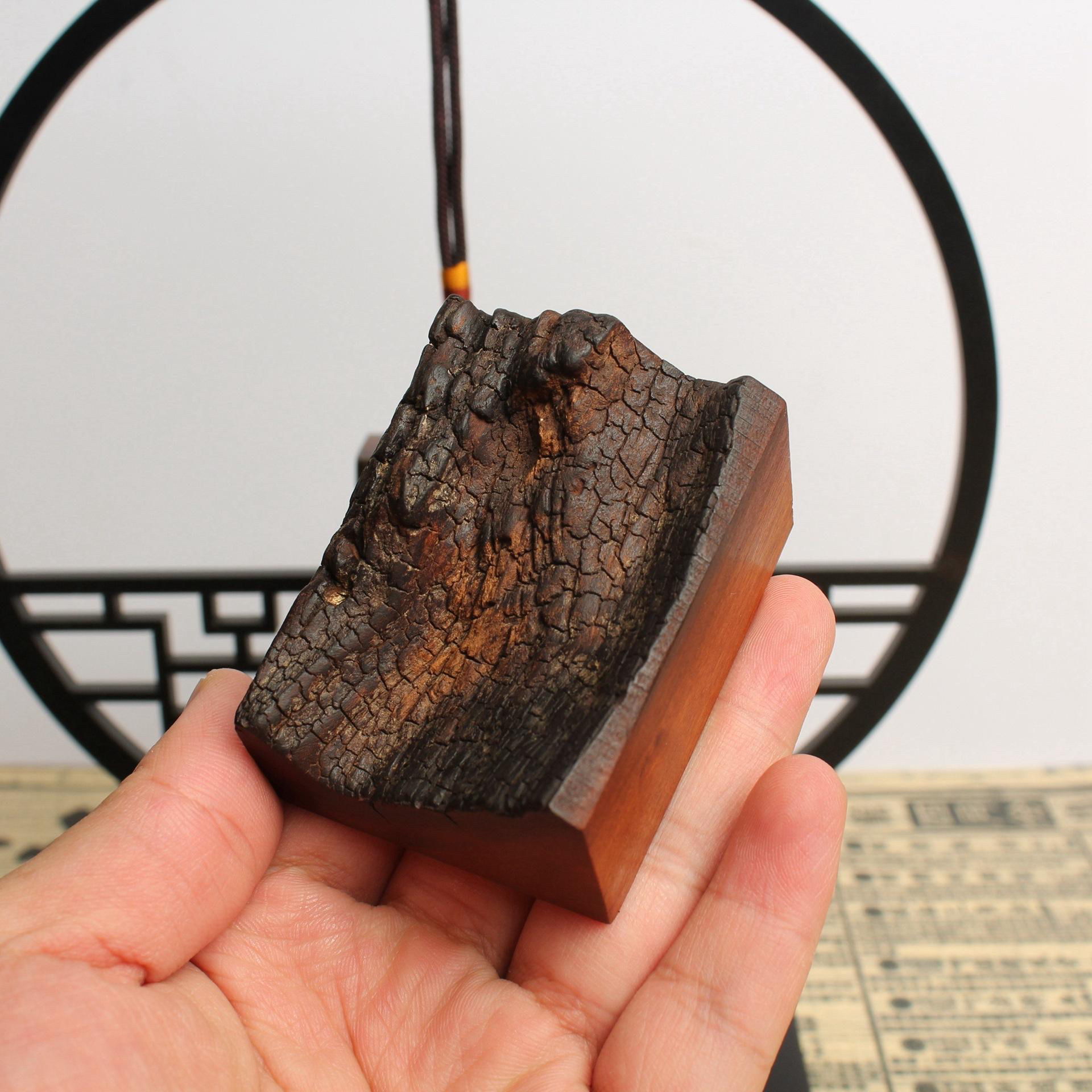 4-50木料直播间截图为准手工木质品