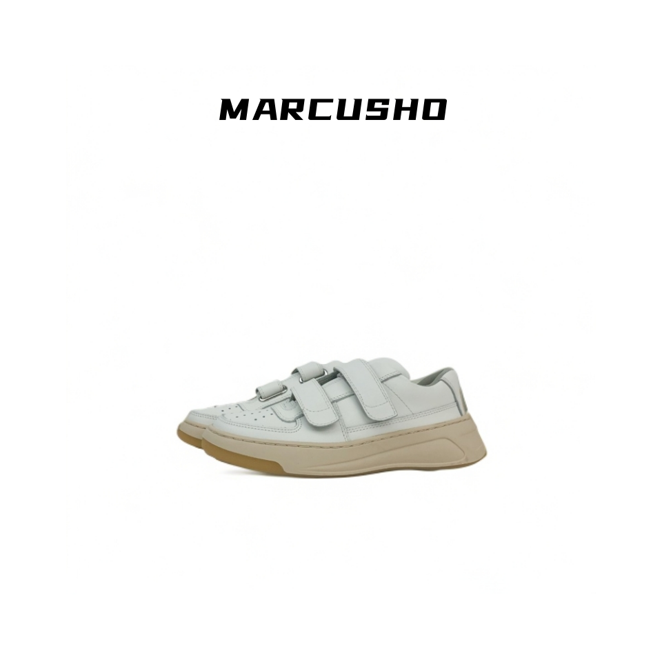 MARCUSHO高品质笑脸鞋小白鞋休闲时尚百搭女鞋MM1002