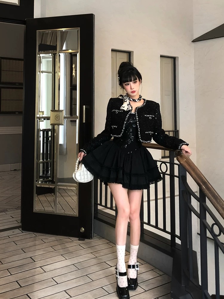 【109—199】千金气质辣妹纯欲设计感小众百搭女装