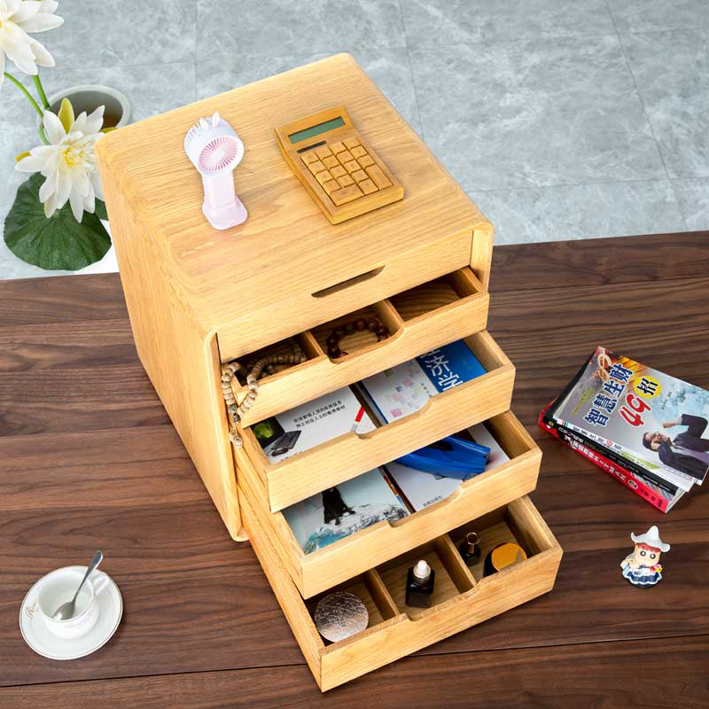 38 x 36 x 46白橡牙科柜抽屉式中式简约木质