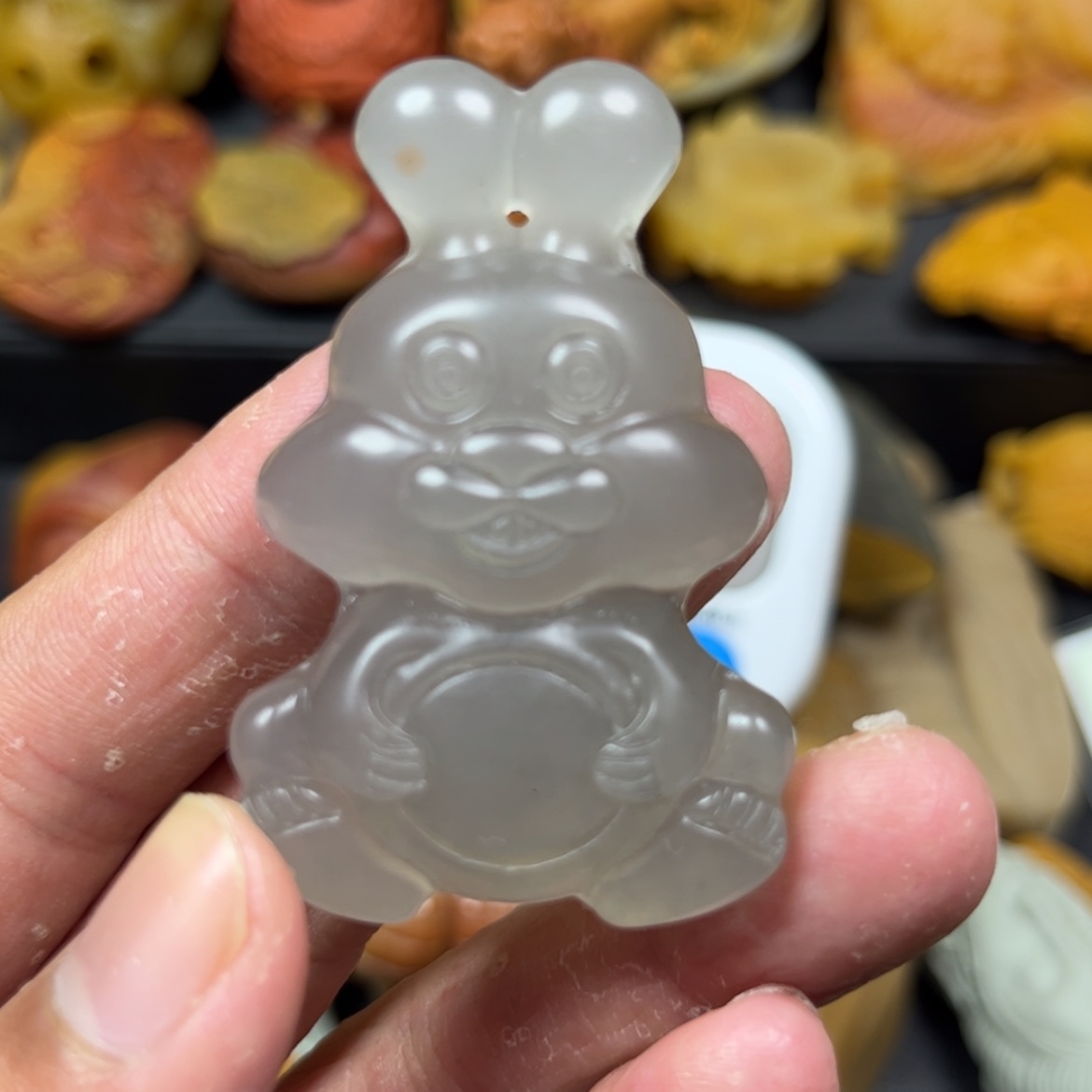【闪购商品】石英质玉颈饰合金静**吉