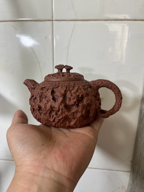 底槽清供春壶，260cc，采用黄龙山原矿底槽清，实力派陶手全手工制作