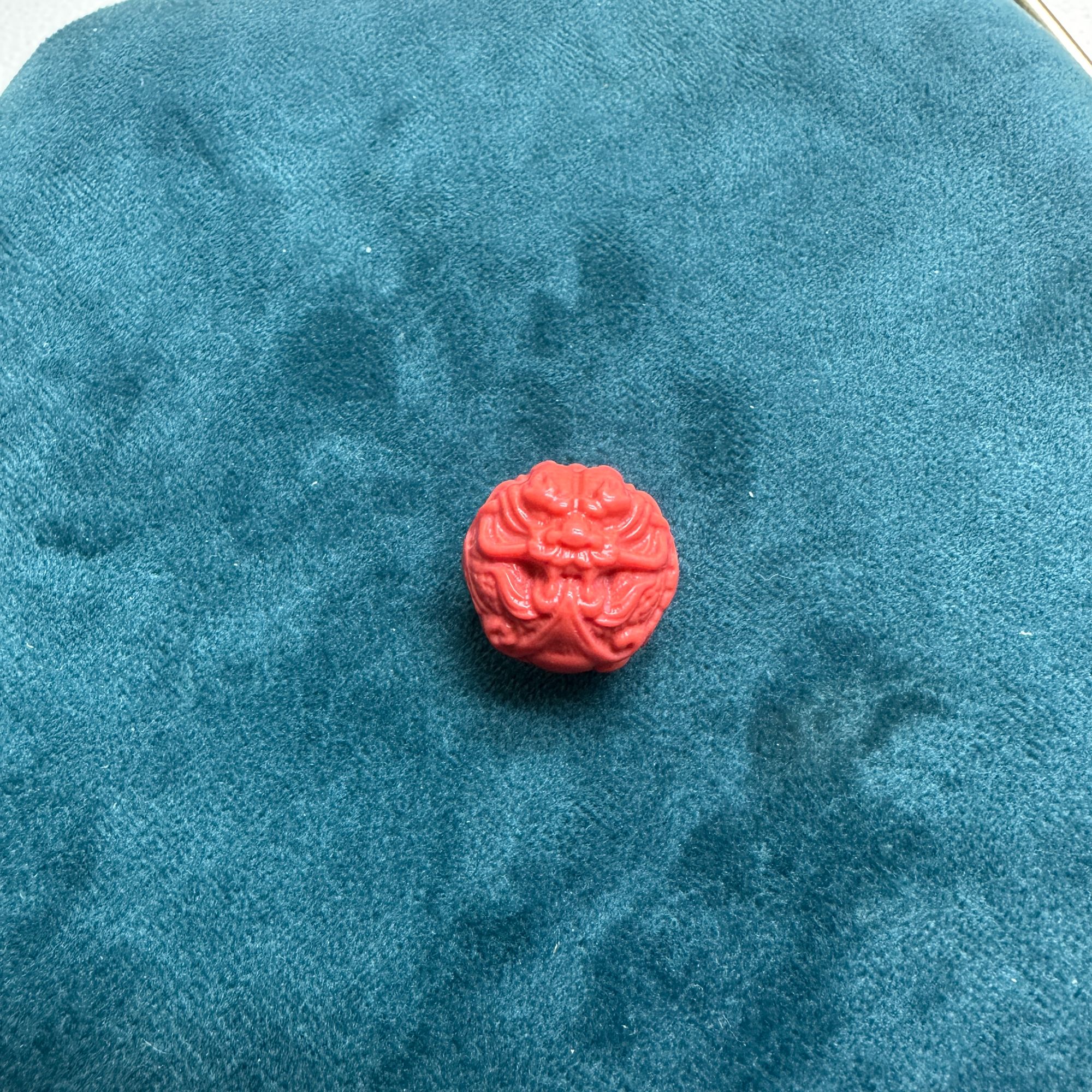 【沐言严选】姑娘雕刻21m龙珠单珠A368