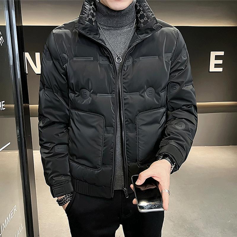男士羽绒棉服冬季2024年新春新款潮牌帅气短款加厚保暖冬装