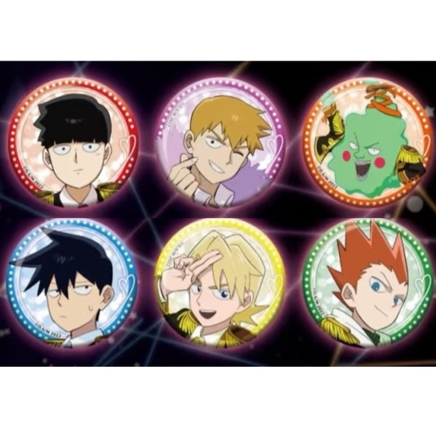 【散池】灵能百分百 卡拉OK 铁人联动场贩徽章盲抽（未成年禁止下单）