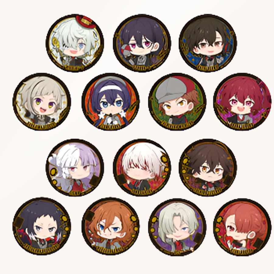 【盒】文豪野犬 东京塔联动q版吧唧盲抽