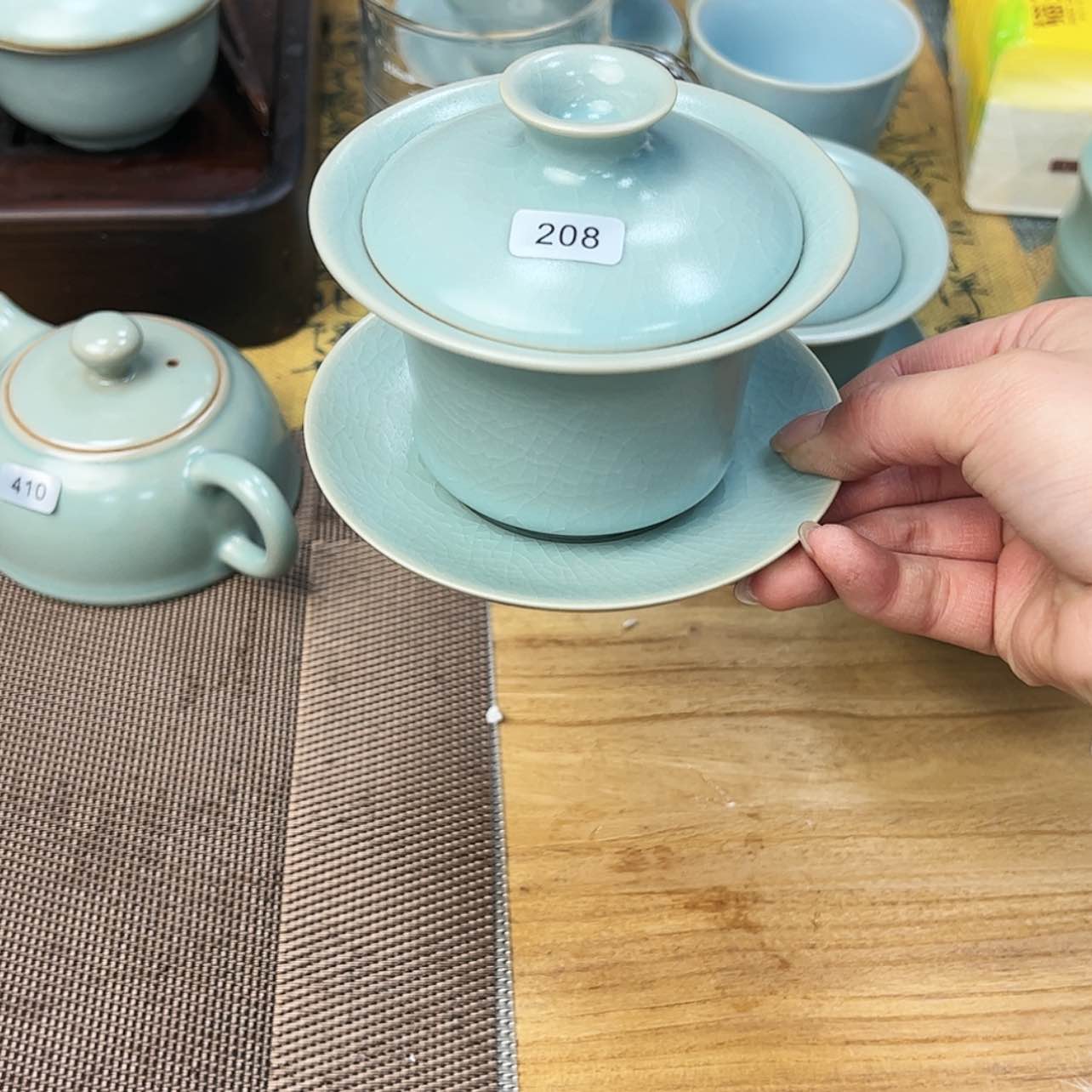 【闪购商品】瓷手工盖碗
