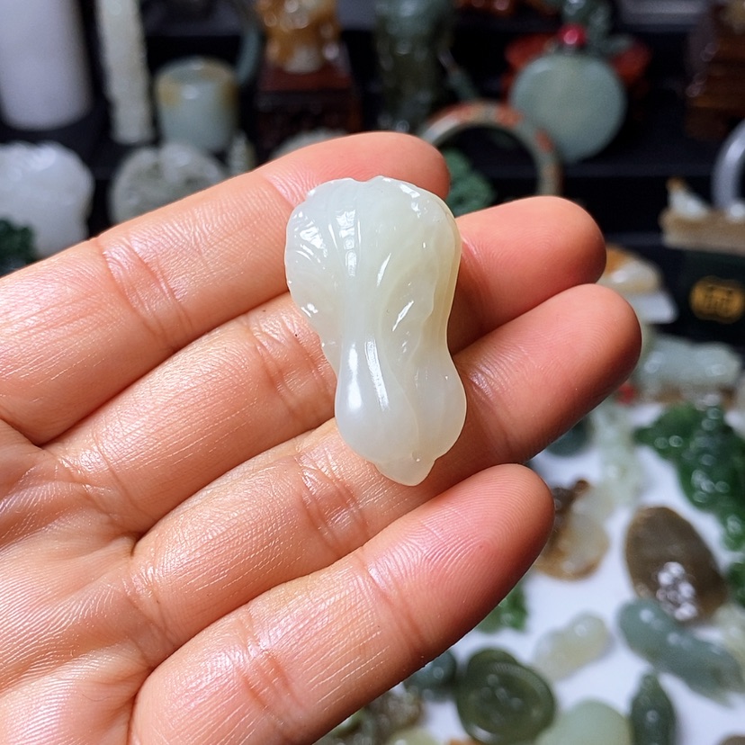 【闪购商品】和田玉颈饰未镶嵌吹****风