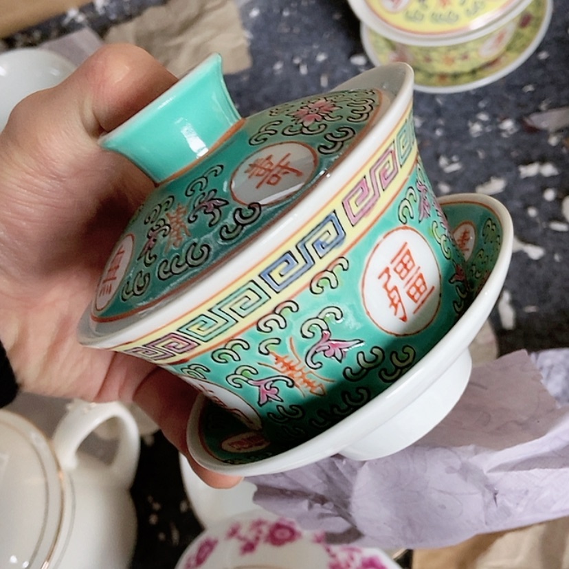 【闪购商品】陶瓷盖碗