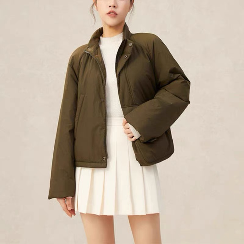 阿玛施amass新品新雪丽棉服棉衣短款大口袋5400851
