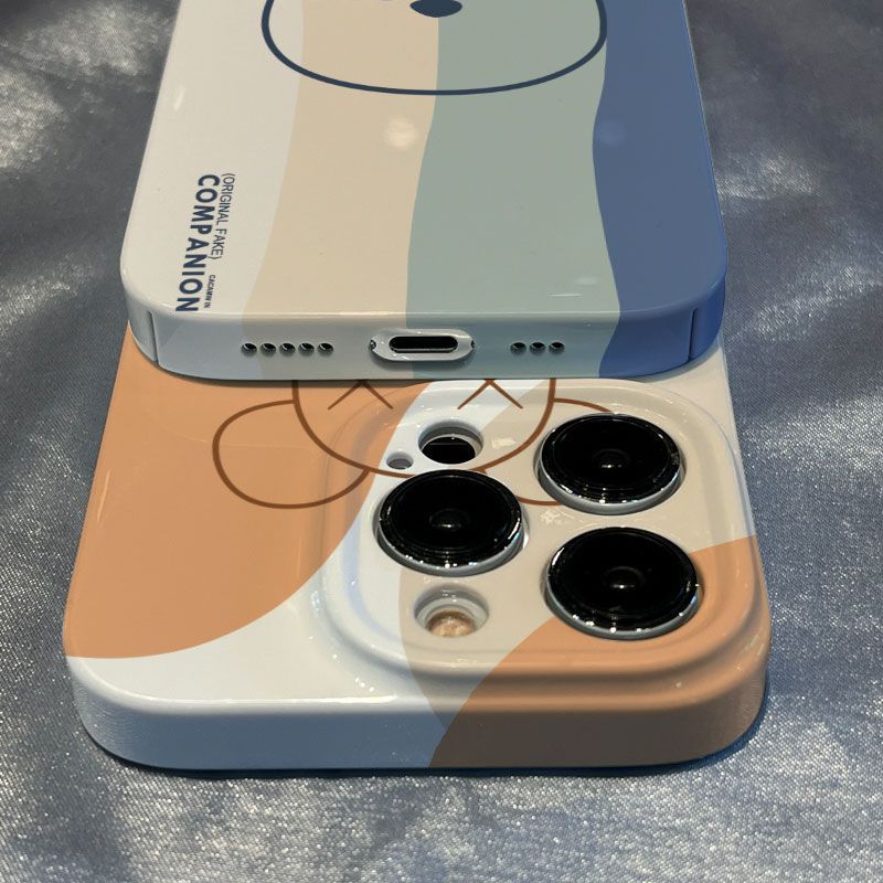暴力熊苹果14手机壳iPhone13/12/可爱xsmax菲林硬壳xr/7/8菲林壳