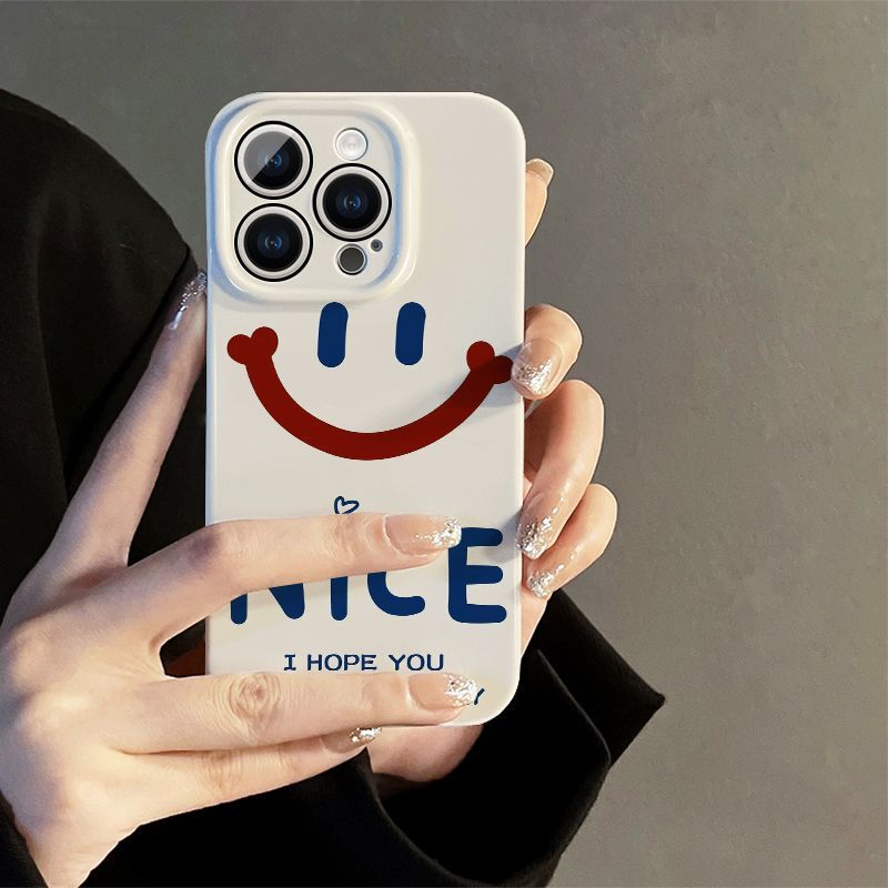 笑脸NICE适用于iphone14promax苹果14手机壳11新款13/12pro菲林壳