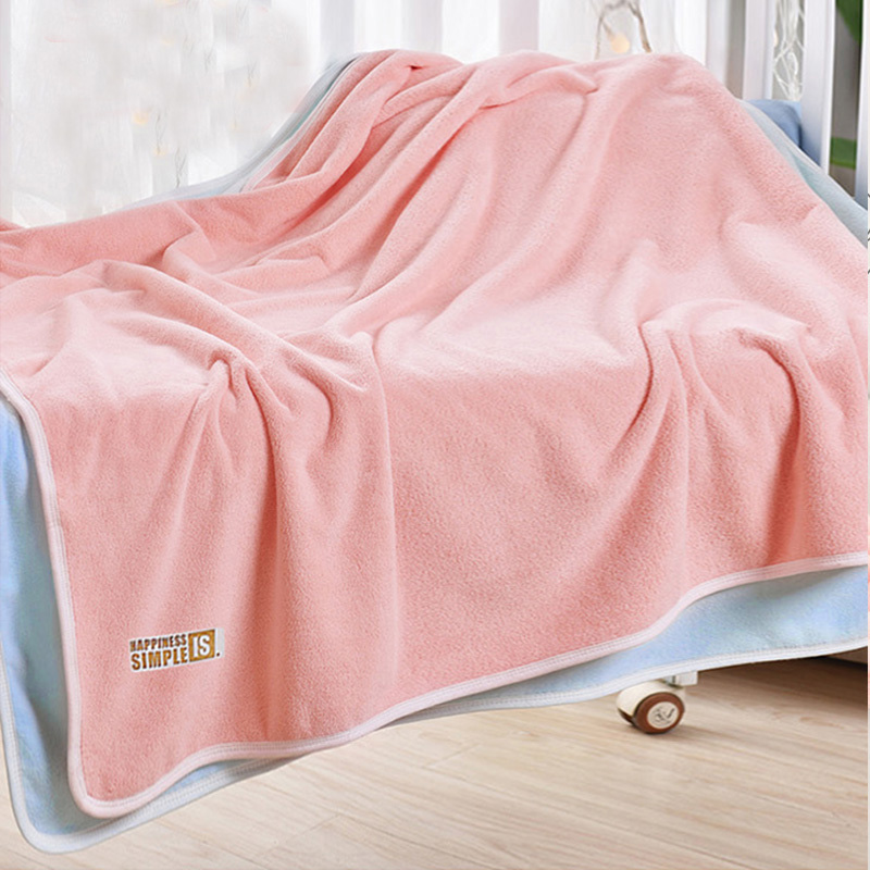 儿童浴巾新生婴儿秋冬超软比全棉纯棉吸水不掉毛宝宝洗澡女新款冬