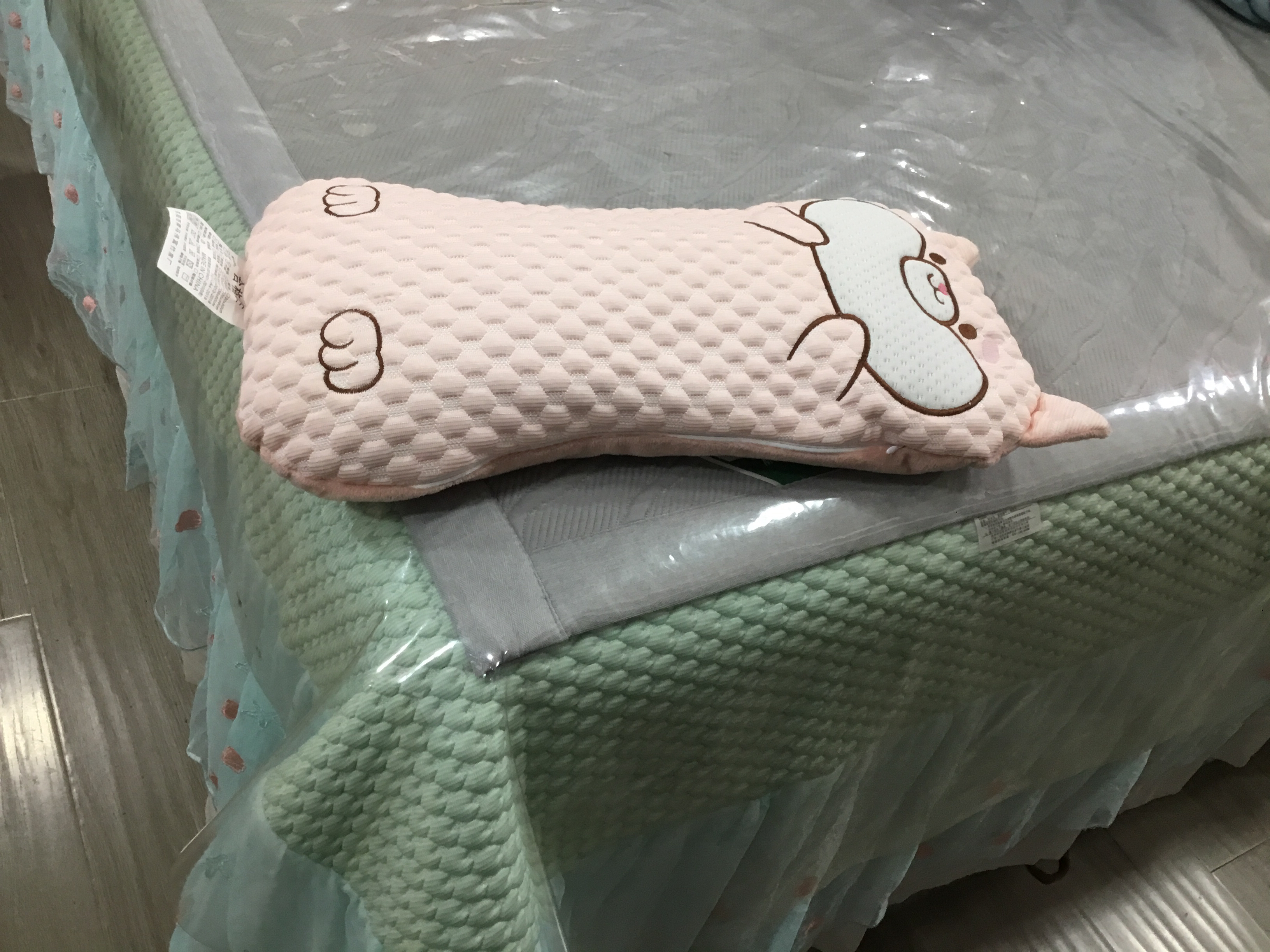 夏季必备凉豆豆兔子枕